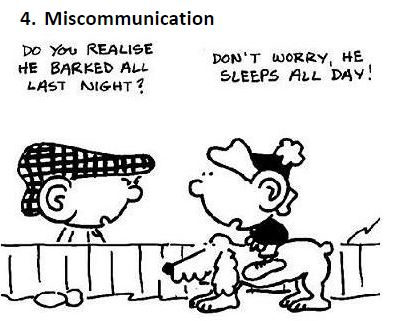 Miscommunciation